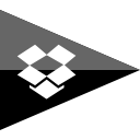 brand, company, dropbox, flag, logo, media, social svg vector icon
