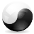 ball, bead, bowl, button, glob, globule, orb, philosophy, sphere, yan, yin icon