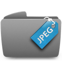 folder, jpeg icon