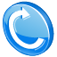 arrow, glossy, refresh, reload, renew, repeat, update icon