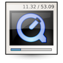 quicktime, video icon