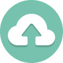 arrow, cloud, up, upload svg vector icon