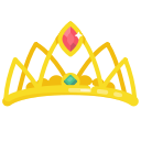 crown, hat, lady, layer, photo, princess, queen svg vector icon
