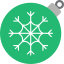 bauble, christmas, xmas svg vector icon