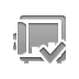 safety,box,open,checkmark icon