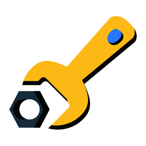 Wrench svg vector icon