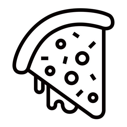 Pizza svg vector icon