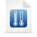 blue, document, file, paper icon