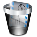 mail, trash icon
