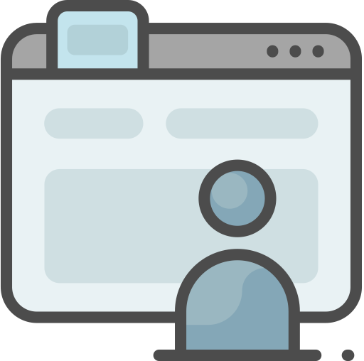 Browser svg vector icon