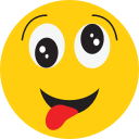 face, happy, lovely, smiley svg vector icon