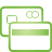 basic, cards, credit, green icon