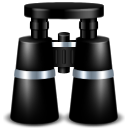 binoculars, find, search icon