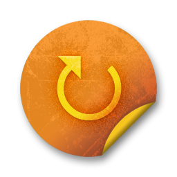 orange,grunge,sticker,badge icon
