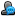 user,msg icon