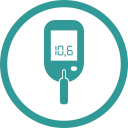 blood sugar measurement, diabetes, sugar svg vector icon