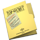 top,secret,folder icon