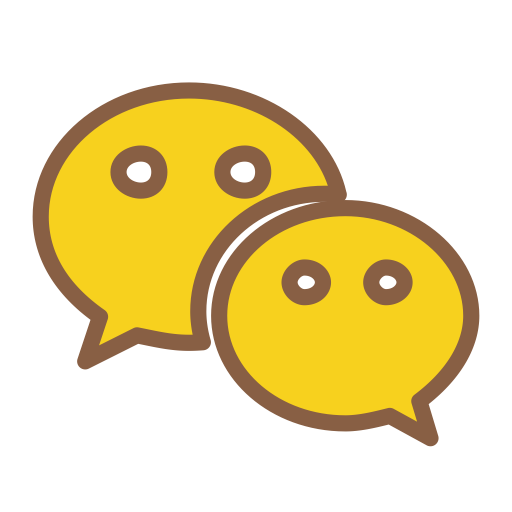 Wechat svg vector icon