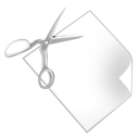 paper, scissors icon