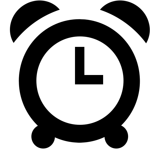 Si Glyph Alarm Clock svg vector icon
