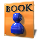 book, education, kaddressbook, student icon