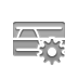 wave,cut,gear icon