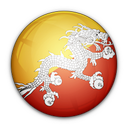 bhutan, flag, of icon