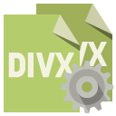 file,format,divx,gear icon