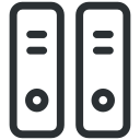 documents, file folders, folders, office svg vector icon