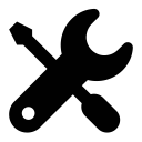 settings, tools svg vector icon
