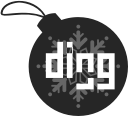 ball, christmas, digg svg vector icon