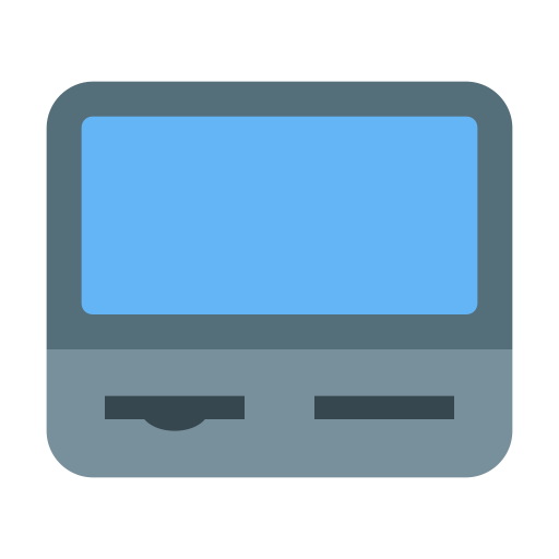 Self Service Kiosk svg vector icon