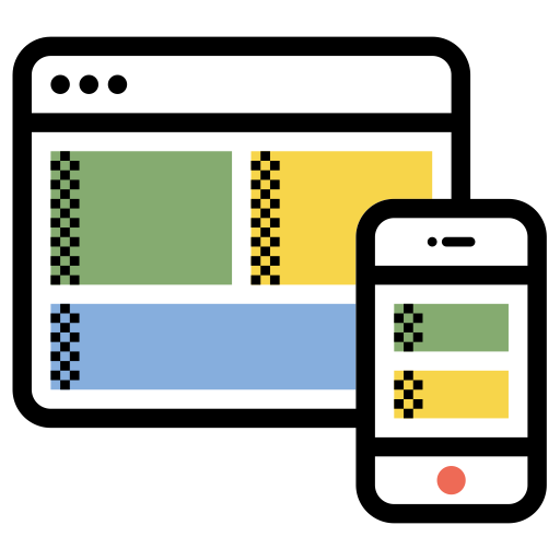 Web Phone svg vector icon
