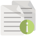 document,info icon