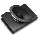 music,black icon