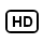 hd, high definition icon