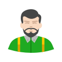 guy, hipster, jumper, man svg vector icon