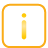 basic, button, information, yellow icon