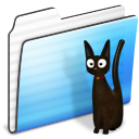 cat,folder,stripe,animal icon
