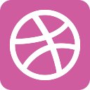 dribbble svg vector icon