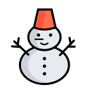christmas, decoration, holiday, holidays, snow, snowman, xmas svg vector icon