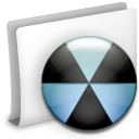folder,burn icon