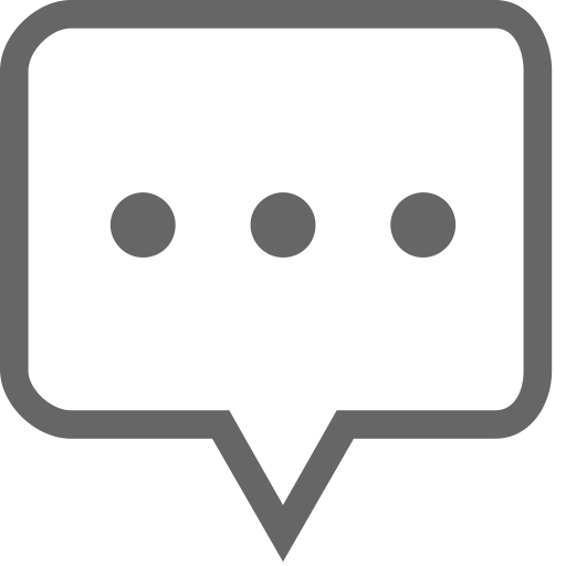Comments svg vector icon