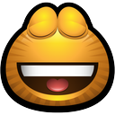avatar, brown, happy, monster, monsters, yellow icon
