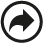 arrow, right icon