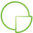 basic, chart, green, pie icon