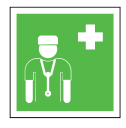 code, doctor, emergency, hospital, sign, sos, surgeon svg vector icon