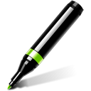 marker, pen icon