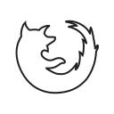 browser, firefox, internet, mozilla, page, site, website svg vector icon