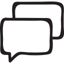 bubble, bubblechat, chat, chatting, message, speech, talk svg vector icon